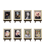 Final Fantasy XIV Framed Portrait Magnets V1 8-Piece BMB Display