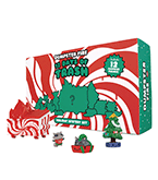 Dumpster Fire 12 Days Of Trash Holiday Figure Set