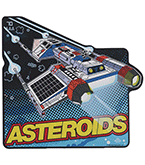 Atari Asteroids Logo 11-Inch Metal Sign