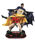 DC Heroes Batman & Robin 1/8 Scale PVC Diorama