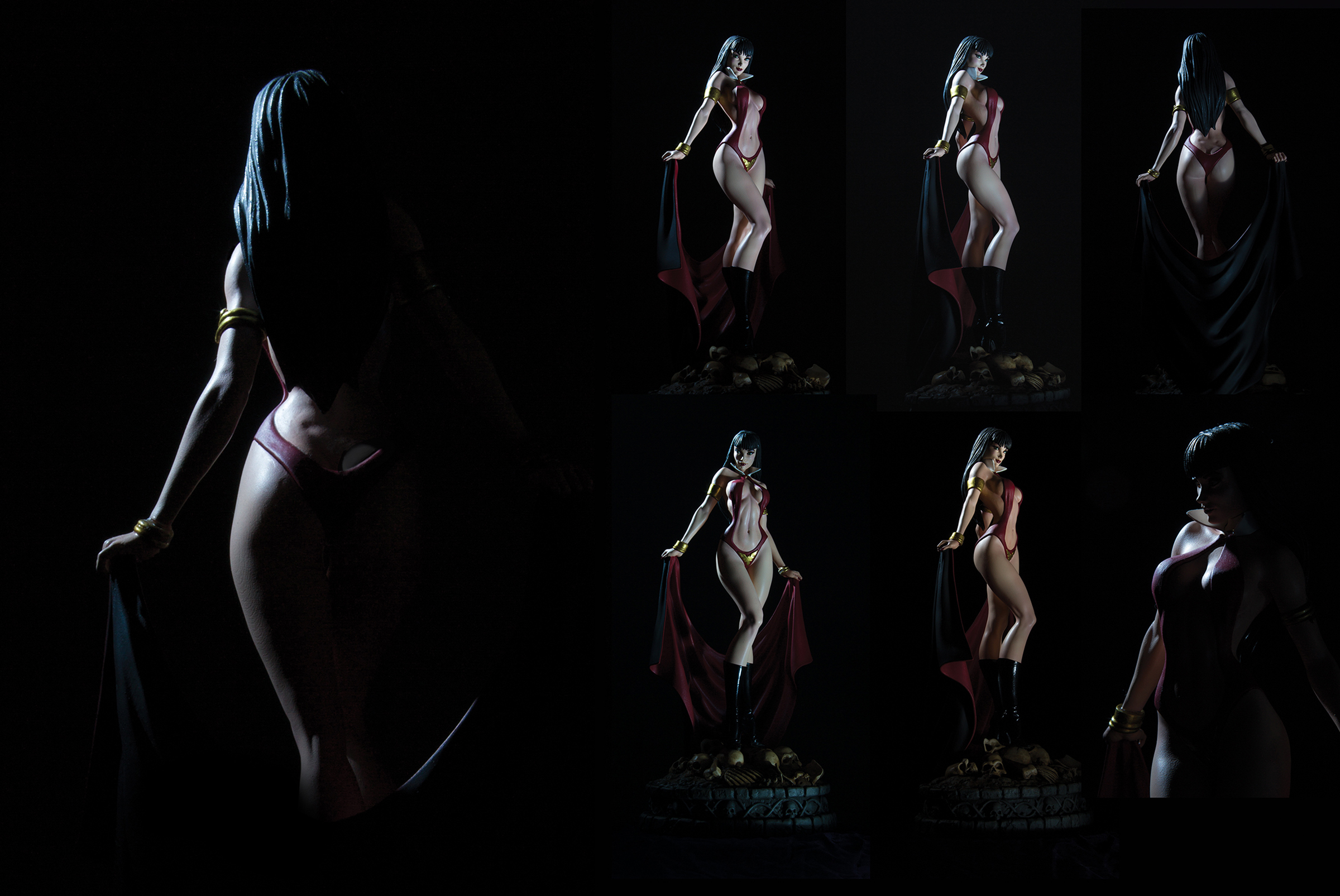 dynamite vampirella statue