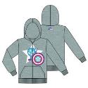 TOKIDOKI X MARVEL AMERICAN HERO ZIP-UP HOODIE SM