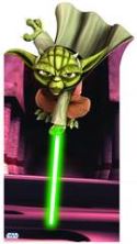 SW CLONE WARS YODA STANDUP