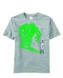 HULK HAPPNIN CAPTAIN PX HEATHER GREY T/S MED