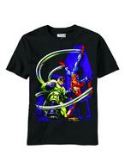 SPIDER-MAN PINNED DOWN BLK T/S MED