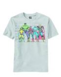 MARVEL HEROES WHO HIGHEST SILVER T/S XL