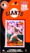 TOPPS 2011 BASEBALL GIANTS T/C TEAM SET DIS