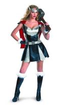 THOR GIRL SASSY DLX COSTUME SM