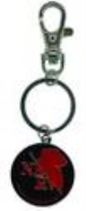 EVANGELION LOGO METAL KEYCHAIN