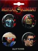 MORTAL KOMBAT 4 BUTTON SET #1