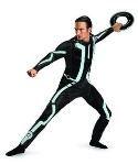 TRON LEGACY ADULT DLX COSTUME XL