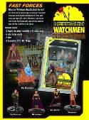 DC HEROCLIX WATCHMEN CRIMEBUSTERS FAST FORCES 6 PACK  (