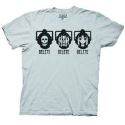 DOCTOR WHO DELETE DELETE DELETE GRAY T/S XL