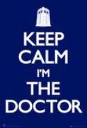 DOCTOR WHO KEEP CALM 24X36 POSTER