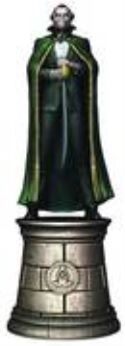 DC SUPERHERO CHESS FIG COLL MAG #11 RAS AL GHUL BLACK BISHOP