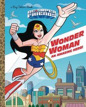 DC SUPER FRIENDS WONDER WOMAN BIG GOLDEN BOOK HC