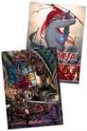 RED SONJA TRADING CARDS PREVIEW SET SGN