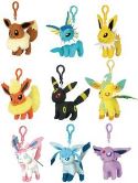 POKEMON EEVEE PLUSH CLIPS 9PC DIS