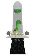 RICK AND MORTY SPACE CRUISER MOTION LAMP