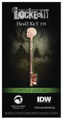 LOCKE & KEY HEAD KEY LIMITED EDITION ENAMEL PIN