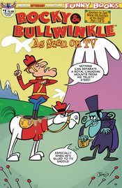 ROCKY & BULLWINKLE SEEN ON TV #1 DUDLEY DORIGHT CVR