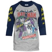 DC HEROES BATMAN RAGLAN T/S LG