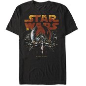 STAR WARS COSMIC VADER LOGO T/S MED