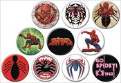 JAPANESE SPIDER-MAN 144PC BUTTON DIS