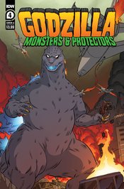 GODZILLA MONSTERS & PROTECTORS #4 CVR A DAN SCHOENING