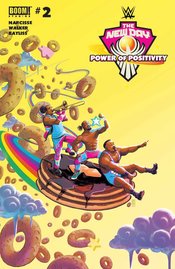 WWE NEW DAY POWER OF POSITIVITY #2 (OF 2) CVR A BAYLISS