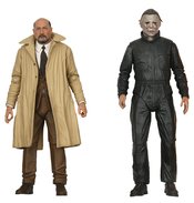 HALLOWEEN 2 MICHAEL MYERS & DR LOOMIS 7IN AF 2PK