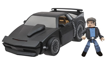 Knight Rider, Minimates Fans Will Pursue DST's KITT SPM - Diamond