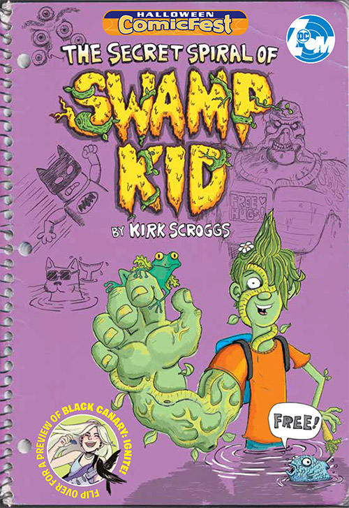 Halloween ComicFest, HCF, comics announced, DC, Swamp Kid