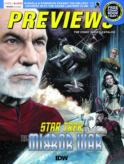 Front Cover -- IDW's Star Trek: The Mirror War
