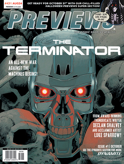 Back Cover - Dynamite Entertainment, The Terminator